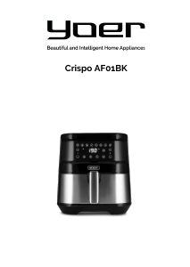 Priručnik Yoer AF01BK Crispo Friteza