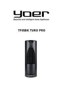 Priručnik Yoer TF05BK Turo Pro Ventilator