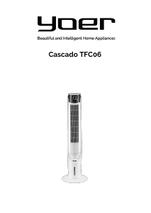 Priručnik Yoer TFC06W Cascado Ventilator