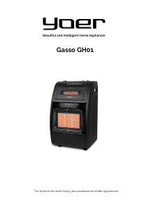 Handleiding Yoer GH01BK Gasso Kachel