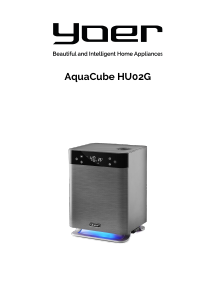Használati útmutató Yoer HU02G AquaCube Párásító