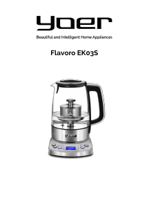 Manual Yoer EK03S Flavoro Fierbător