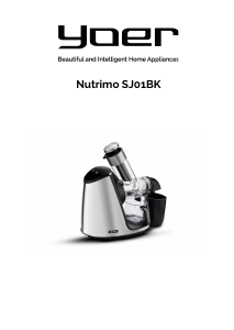 Instrukcja Yoer SJ01BK Nutrimo Tarka spiralna