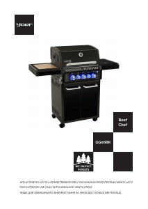 Handleiding Yoer GG06BK BeefChef Barbecue