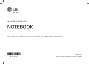 Manual LG 14Z90RU-G Laptop