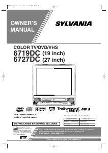 Handleiding Sylvania 6727DC Televisie