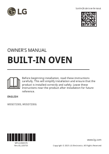Handleiding LG WS5D7230G Oven