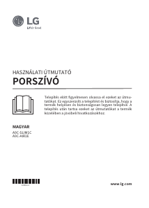 Használati útmutató LG A9C-AIR1E Porszívó