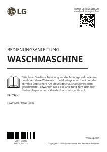 Bedienungsanleitung LG F0WVT202B Waschmaschine