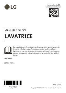 Manuale LG F0P3020TSWC Lavatrice