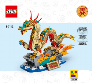Brugsanvisning Lego set 80112 Holiday & Events Lykkebringende drage