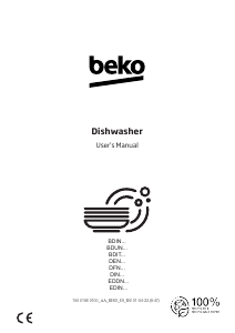 Manual BEKO BDIN386E4AD Dishwasher