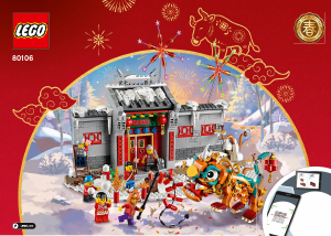 Brugsanvisning Lego set 80106 Holiday & Events Historien om Nian