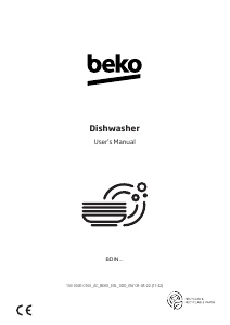 Manual BEKO BDIN39640A Dishwasher