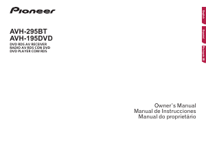 Manual de uso Pioneer AVH-295BT Radio para coche