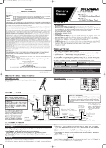 Manual Sylvania 6615LD LCD Television