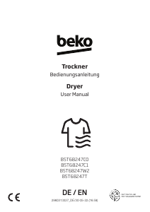 Bedienungsanleitung BEKO B5T68247W2 Trockner