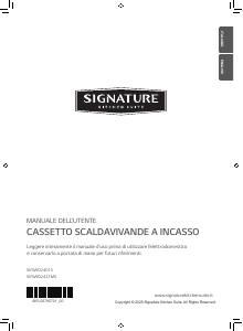 Handleiding Signature SKSWD2421MS Warmhoudlade