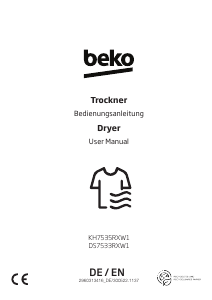 Bedienungsanleitung BEKO KH 7535 RXW Trockner
