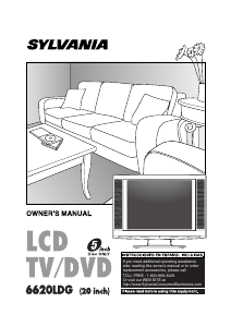 Manual Sylvania 6620LDG LCD Television