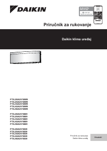 Priručnik Daikin FTXJ50A2V1BS9 Klimatizacijski uređaj