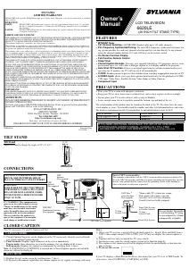 Manual de uso Sylvania 6620LE Televisor de LCD