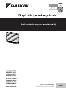 Rokasgrāmata Daikin FVXM50A2V1B9 Gaisa kondicionētājs