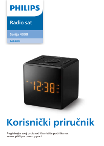 Priručnik Philips TAR4500 Radioprijamnik s budilicom