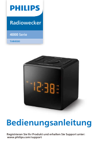Bedienungsanleitung Philips TAR4500 Uhrenradio
