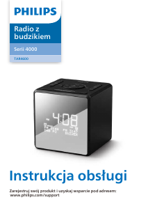Instrukcja Philips TAR4600 Radiobudzik