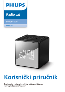 Priručnik Philips TAR4600 Radioprijamnik s budilicom