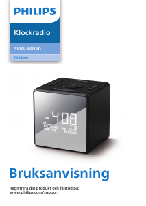 Bruksanvisning Philips TAR4600 Klockradio