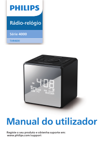 Manual Philips TAR4600 Rádio relógio