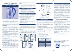 Manual Suggar JR1701/02IX Jarro eléctrico