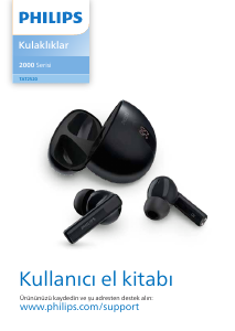 Kullanım kılavuzu Philips TAT2520BK Kulaklık