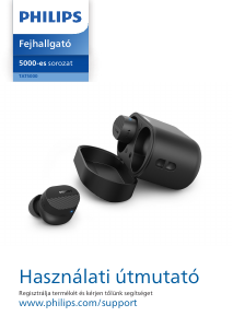 Használati útmutató Philips TAT5000BK Fejhallgató