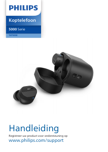 Handleiding Philips TAT5000BK Koptelefoon