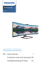 Manual Philips 439P9H LED Monitor