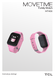 Instrukcja TCL MT40X Movetime Smartwatch