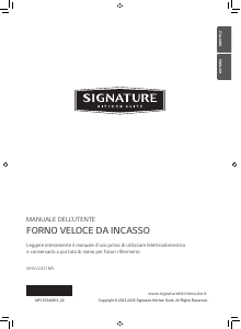 Manual Signature SKSLV2421MS Oven