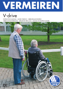 Manual Vermeiren V-drive Wheelchair