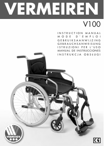 Mode d’emploi Vermeiren V100 Fauteuil roulant