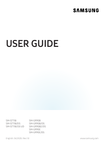 Manual Samsung SM-S711B/DS Galaxy S Mobile Phone