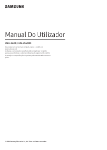 Manual Samsung HW-LS60D Music Frame Altifalante