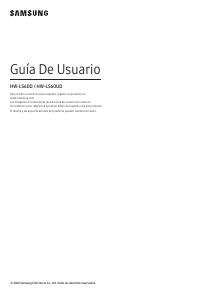 Manual de uso Samsung HW-LS60D Music Frame Altavoz
