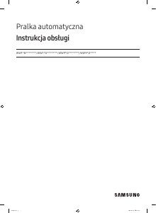 Instrukcja Samsung WW11DB7B34GW Pralka