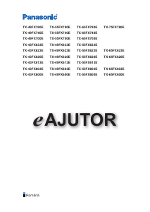Manual Panasonic TX-49FX740E Televizor LED
