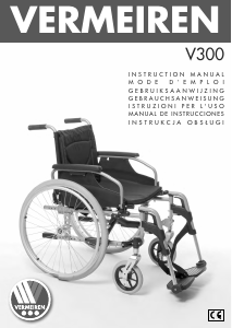 Bedienungsanleitung Vermeiren V300 Rollstuhl