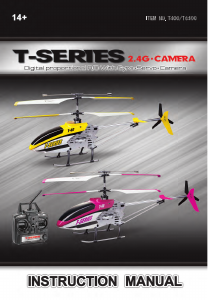 Manual MJX T40C Radio Controlled Helicopter