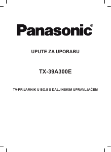 Priručnik Panasonic TX-39A300B LED televizor
